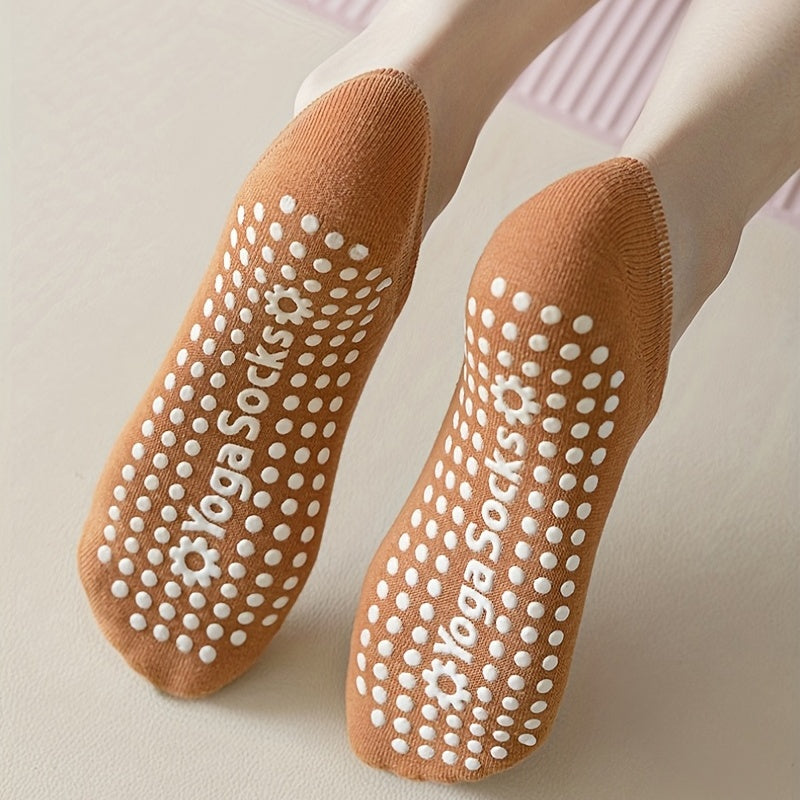 Non Slip Yoga Socks Low Cut Breathable Sports Socks For Pilates Barre Ball