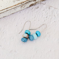 Boho Turquoise Bead Earrings