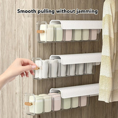Hanging Grid Underwear Plastic Storage Box Drawer Basket