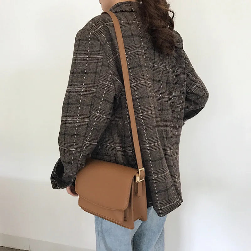 Hot Women Handbag Small Flap Bag Lady Mini Square Shoulder Bag