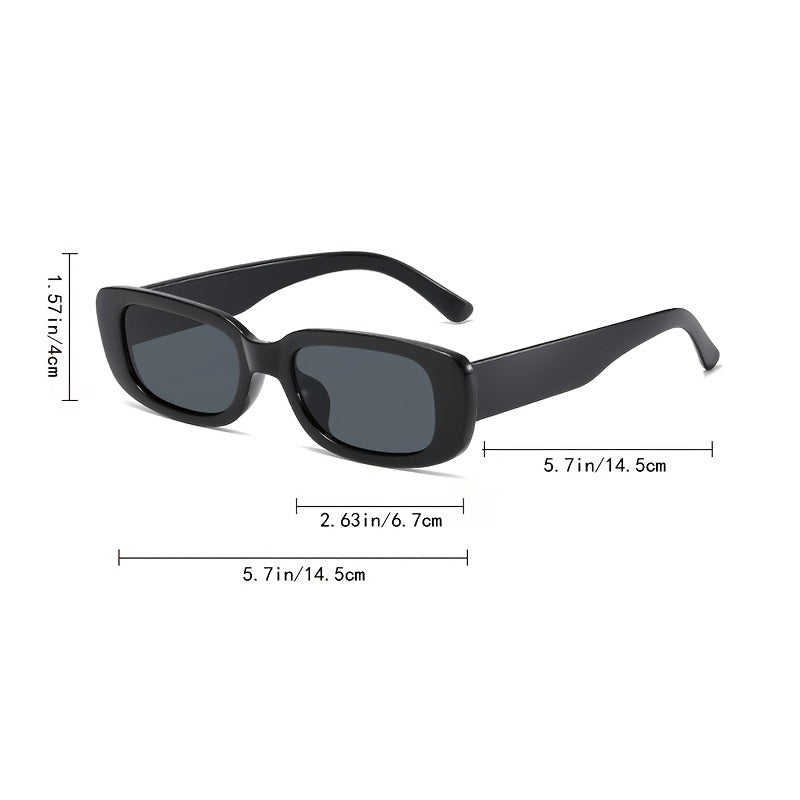 Small Frame Plastic Sunglasses for Women Girls