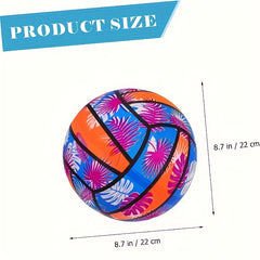Inflatable Colorful Beach Volleyball High Performance PVC Indoor & Outdoor Play