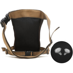 Canvas Drop Leg Bag Waist Pack for Outdoor Activities