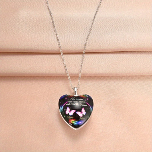 Heart Pendant Necklace Kids Jewelry
