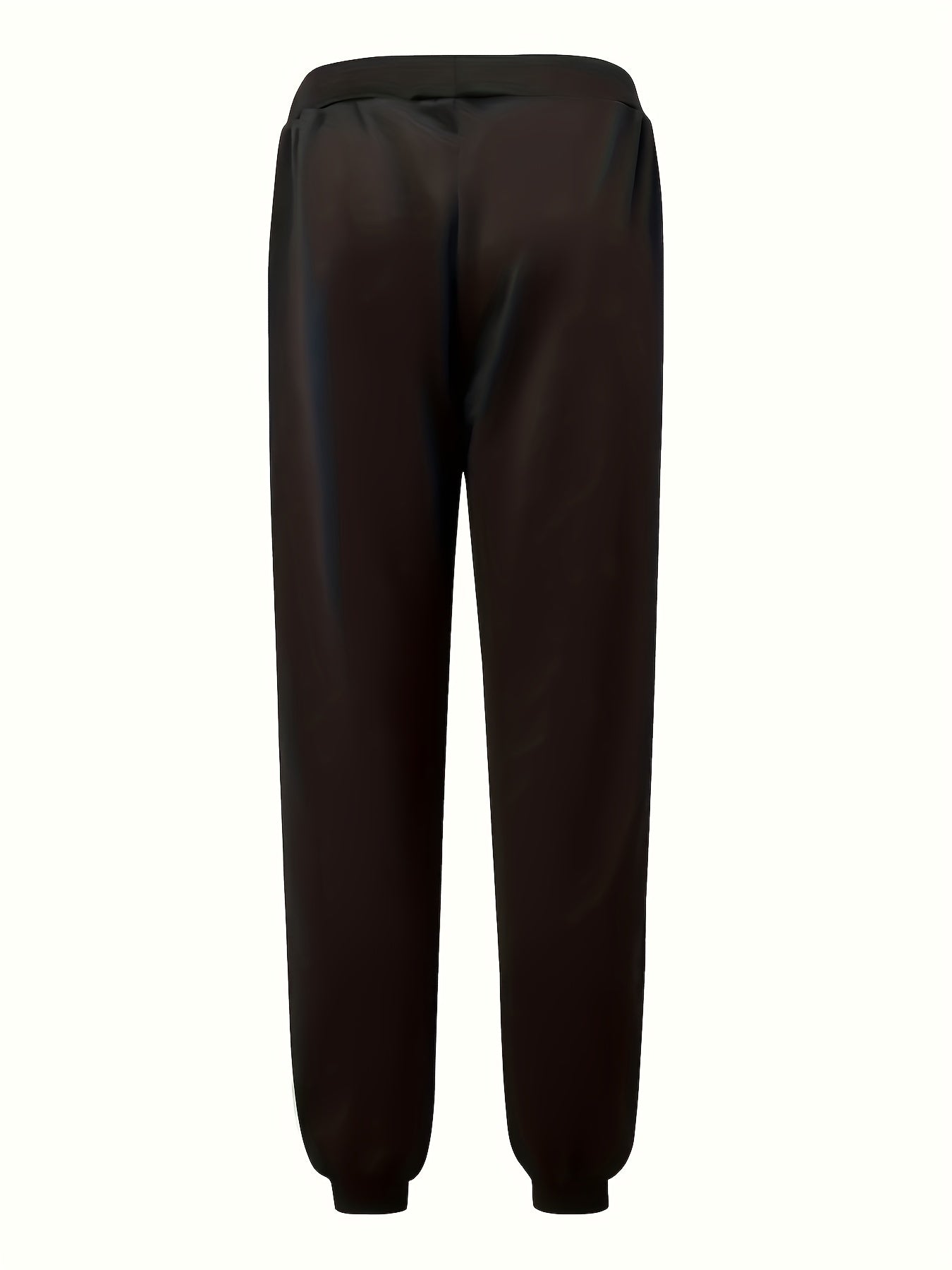 York & Number 7 Print Joggers Men's Casual Stretch Waist Drawstring Sweatpants