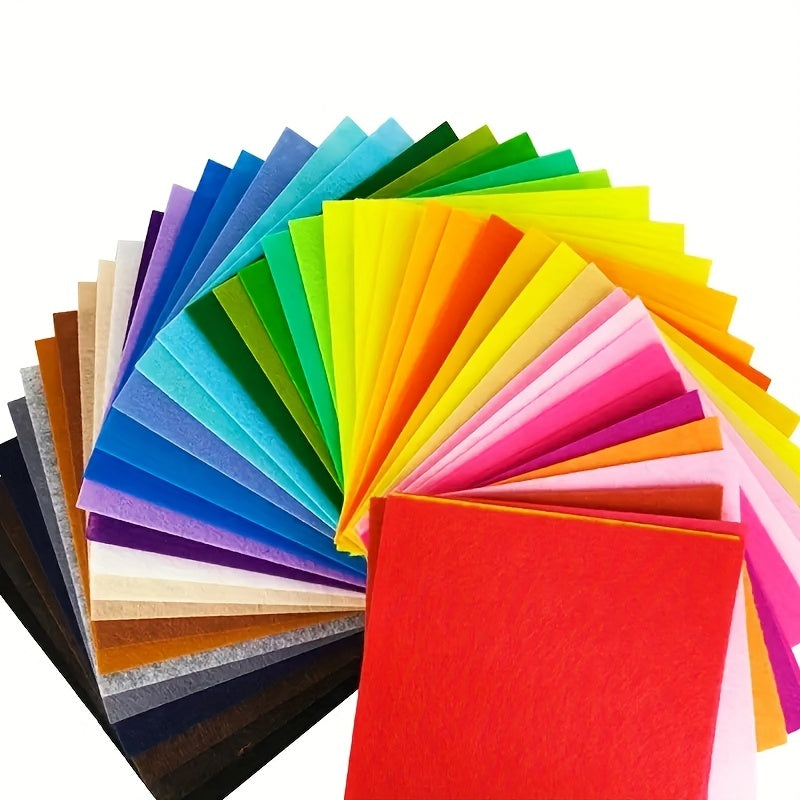 20pcs Soft Felt Sheets for DIY Crafts Embroidery Needle Felting Sewing