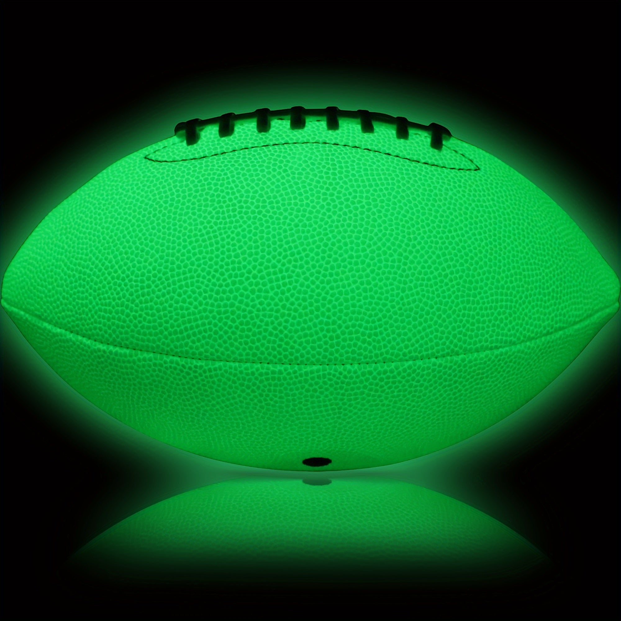 American Football Luminous PU Rugby Green