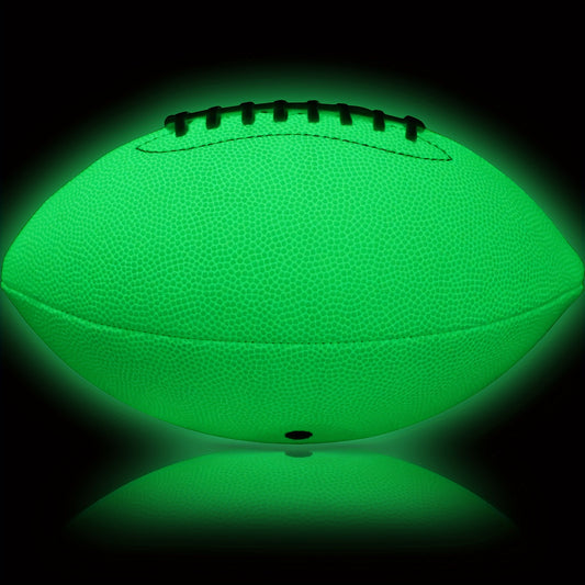 American Football Luminous PU Rugby Green
