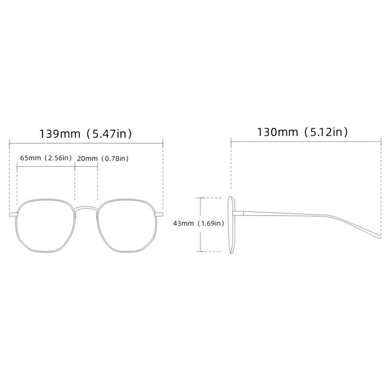 Rectangle Sunglasses for Women Stylish Y2k Shades Brown Metal Frame