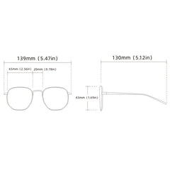 Rectangle Sunglasses for Women Stylish Y2k Shades Brown Metal Frame