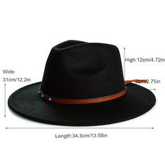 Bell Shaped Jazz Hat for Men and Women
