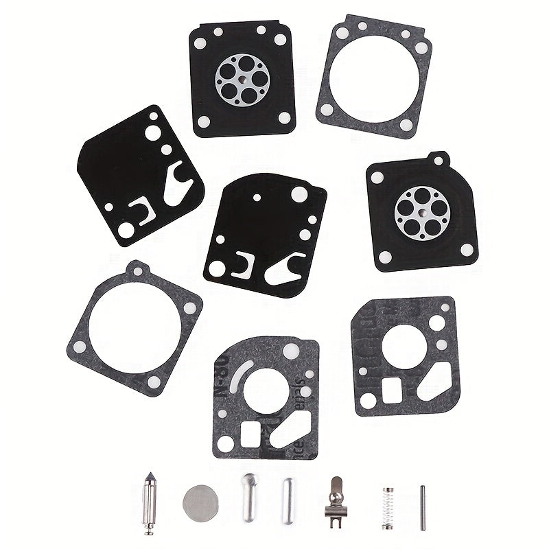 Carburetor Film Sheet Accessories Repair Kit 15pcs Set