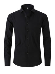 Men's Long Sleeve Casual Base Layer Shirt