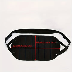 Adjustable Height Travel Foot Rest Portable Flight Foot Pad