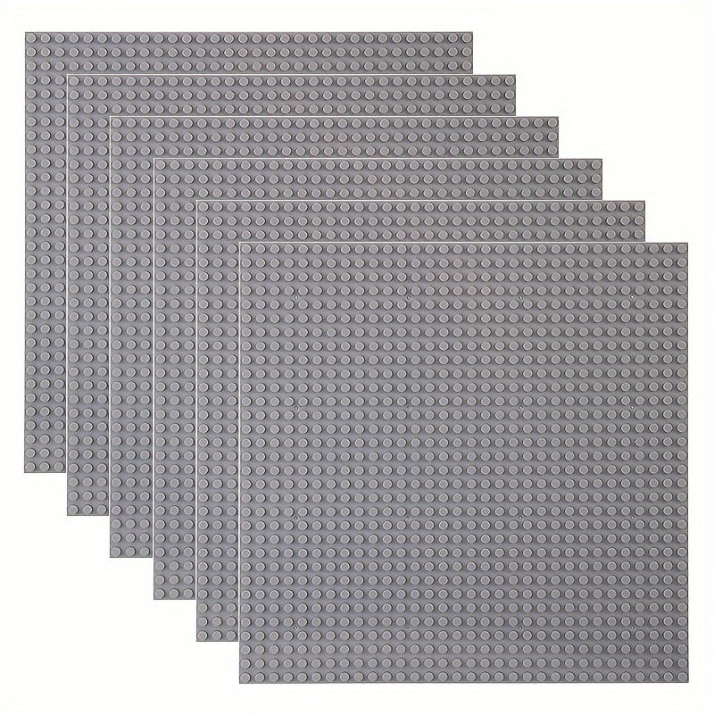6pcs 32X32 Classic Base Plate Building Block Base 25 4X25 4 Cm
