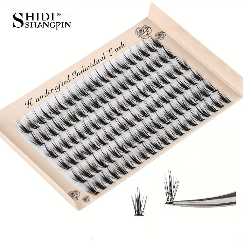 C Curling Natural Long Thick Individual Eyelashes