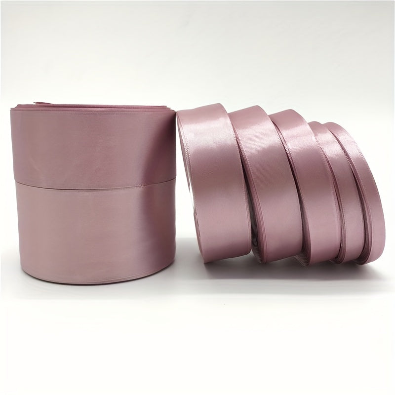 25y Satin Polyester Ribbon For Bow Wedding Christmas DIY Packaging