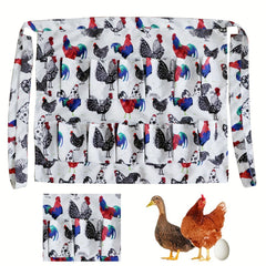 Polyester Apron Egg Collection Apron 12 Pockets Kitchen Supplies