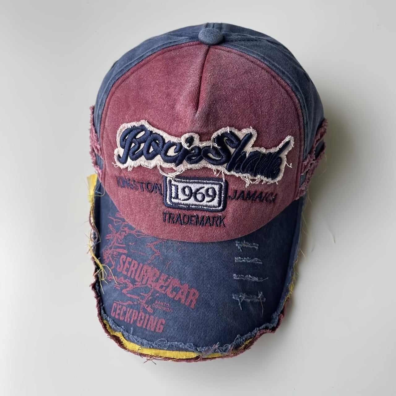 Men's High Letters Embroidered Baseball Cap Snapback Hip hop Cap