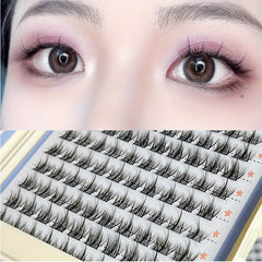 Segmented Curling False Eyelashes Natural Simulated Lightweight Soft