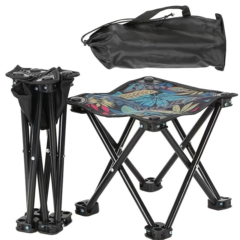 Portable Folding Stool Lightweight Chair for Outdoor Camping Fishing