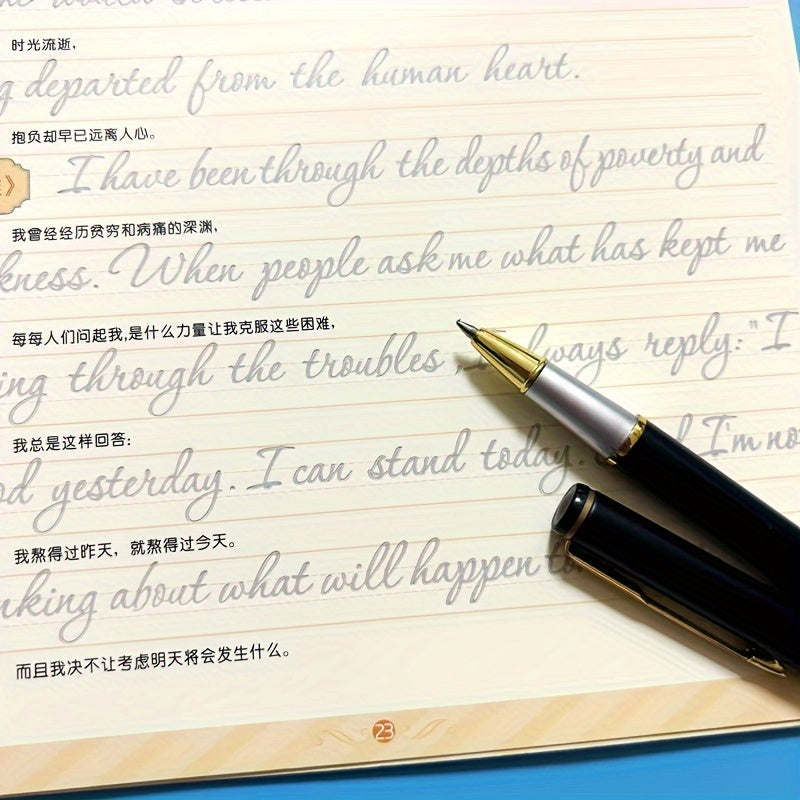 Calligraphy Practice Copybook - Penmanship Guide for Ages 14+