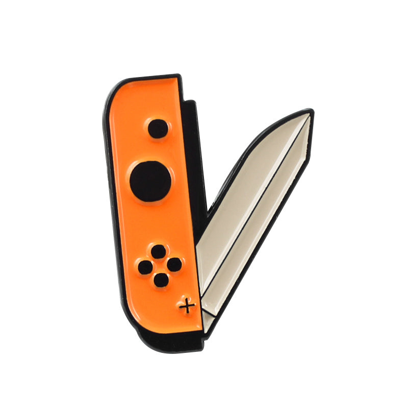 Creative Casual Switch Game Console Folding Brooch