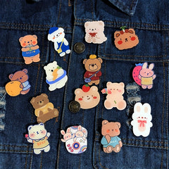 Acrylic Cartoon Brooch Children's Party Favor