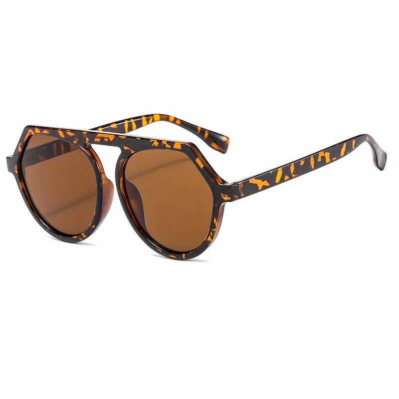 Y2K Top Bar Sunglasses For Women Men Anti Glare UV400