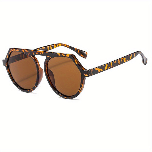 Y2K Top Bar Sunglasses For Women Men Anti Glare UV400