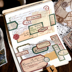 1000pcs Vintage Stickers for DIY Projects and Collages