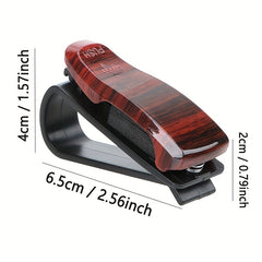 Car Glasses Clip Sunglasses Holder Sun Visor Bill Card Storage Clip