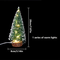 Mini Christmas Tree Decoration for Holiday Party Supplies
