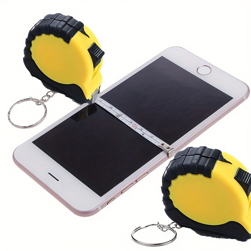 Portable 1M Mini Plastic Measure Tape Distance Measuring Tool Small Steel Ruler