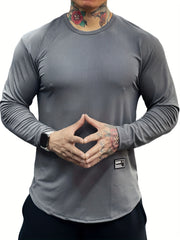 Men's Long Sleeve Workout Shirt Active Compression