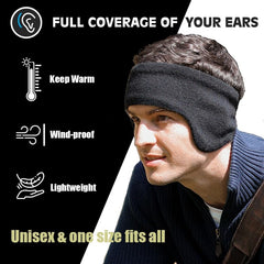 Winter Double Layer Ear Warmers Earmuffs Headband - Men Women Essential Gear