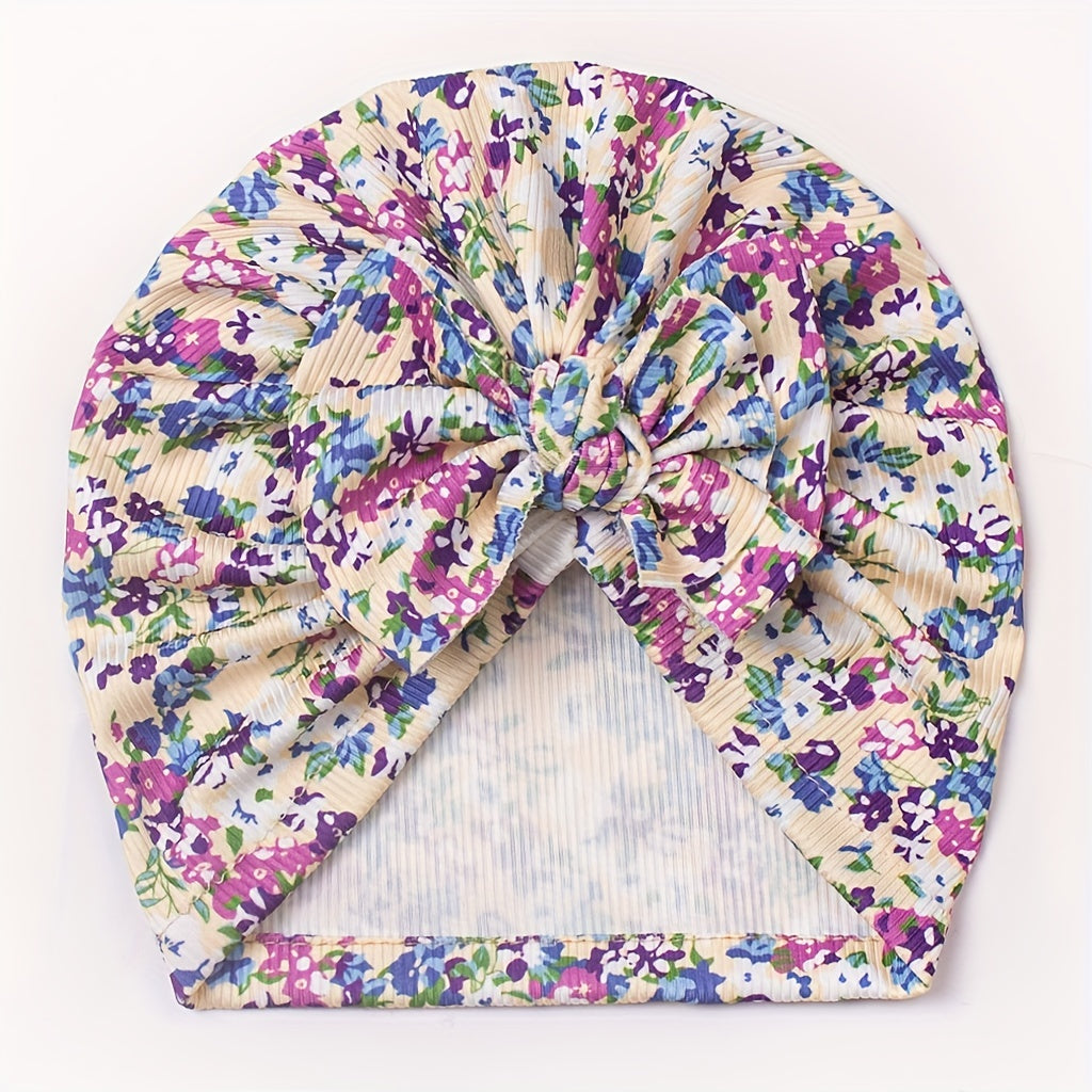 Baby Turban Headwarp Soft Bow Knotted Hat