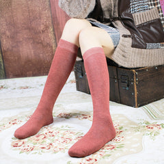 Women's Thigh High Socks Winter Warm Long Over The Knee Stockings