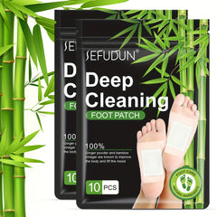 Bamboo Vinegar Ginger Foot Pads for Foot Care