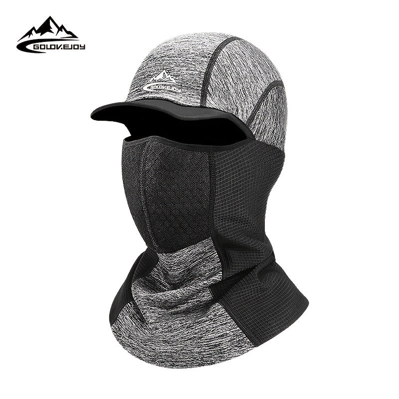 Velvet Balaclava Hat with Scarf for Outdoor Sports & Quick Drying