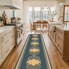 Vintage Absorbent Non Slip Cushioned Kitchen Rug