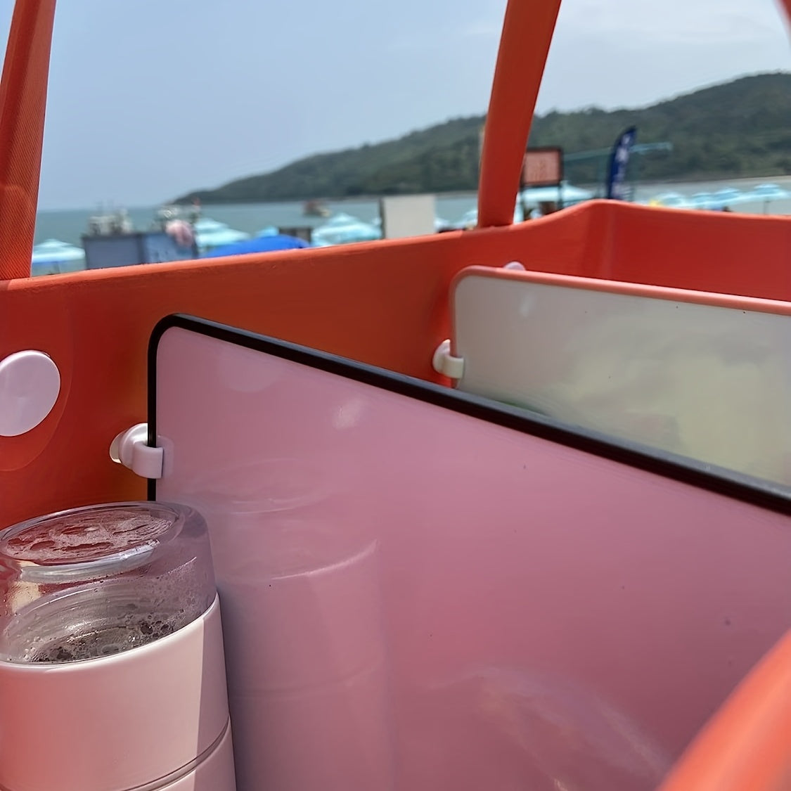 Summer Beach Bag Divider Reusable Plastic Tray For Bogg Bag