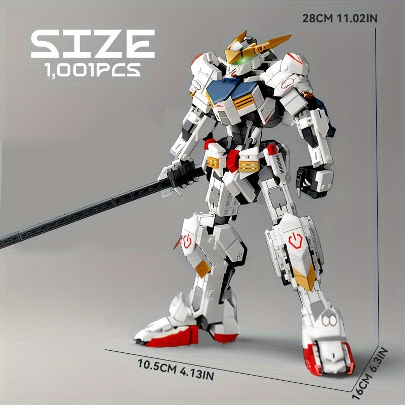 1001pcs Mech Building Block Set MOC Intergalactic Mech Assembly Toy Model