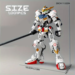 1001pcs Mech Building Block Set MOC Intergalactic Mech Assembly Toy Model