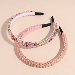 Rhinestone Headband Hair Band Crystal Headdress Women Girls
