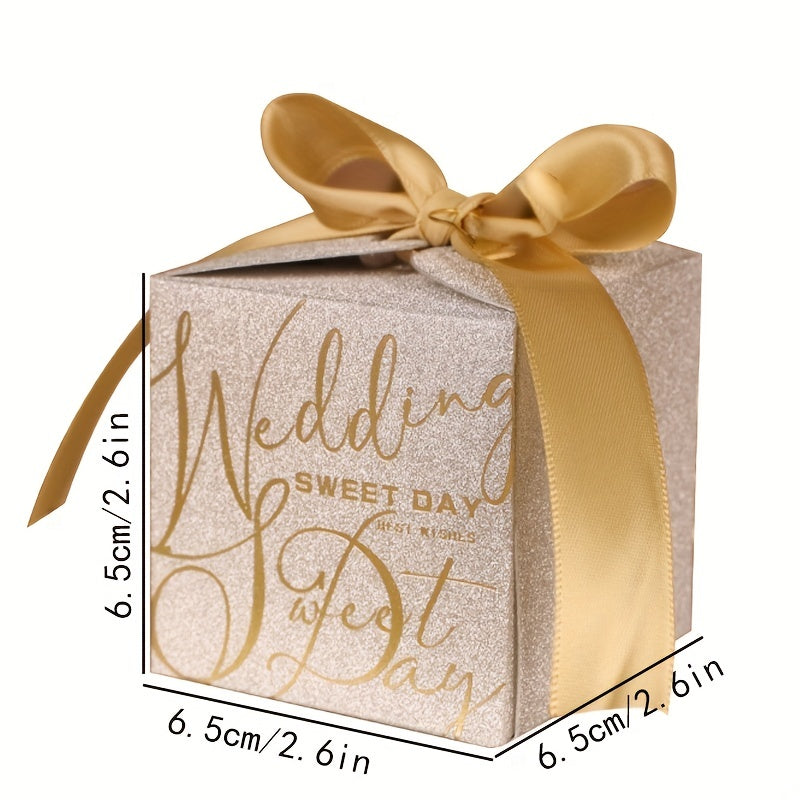 10pcs Wedding Candy Box for Wedding Decorations