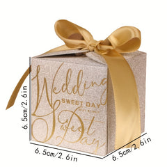 10pcs Wedding Candy Box for Wedding Decorations