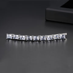 Crystal Longe Hair Clip Bobby Pin Head Jewelry