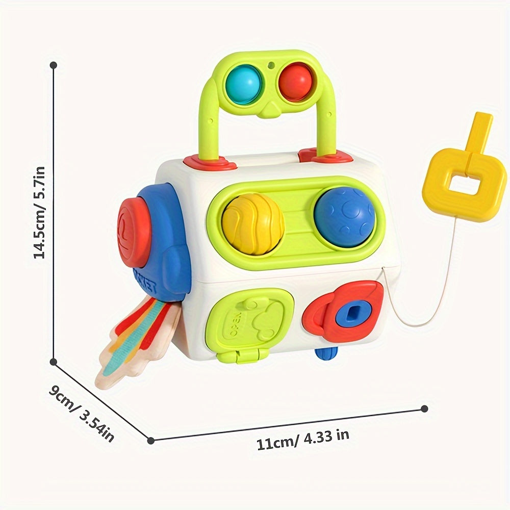 10-in-1 Sensory Busy Board Educational Toy - Great for Holidays & Birthdays