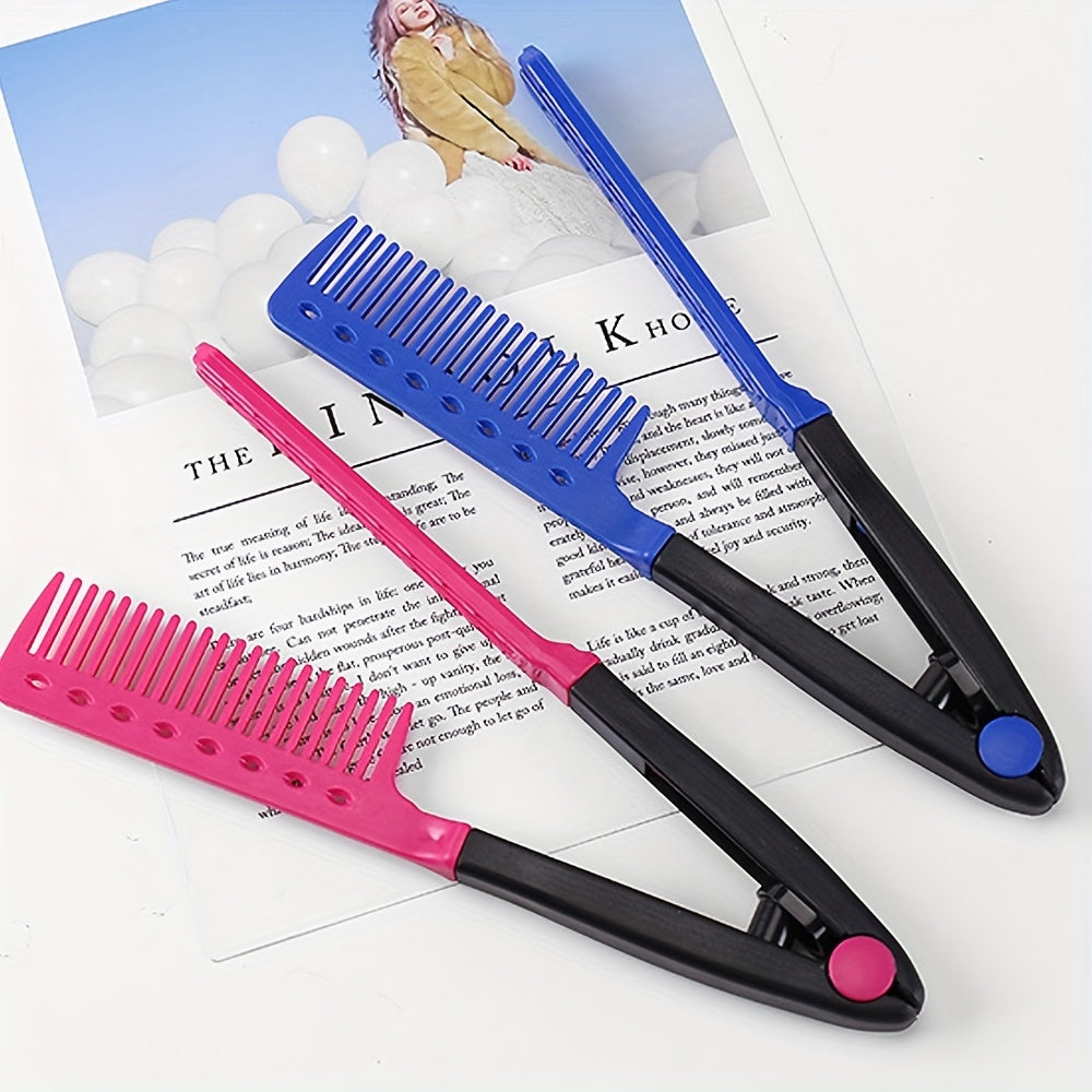 Flat Comb Straightening Comb Salon Hair Brush Combs Hairdressing Styling